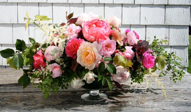 Flowers for Special Events: Wine-and-Roses, Historic Gardens, Annapolis Royal